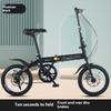12 Small Bike cycling City Mini Folding Bicycle For Male And Female Students Portable Ultra Light Transmission Disc Brakes