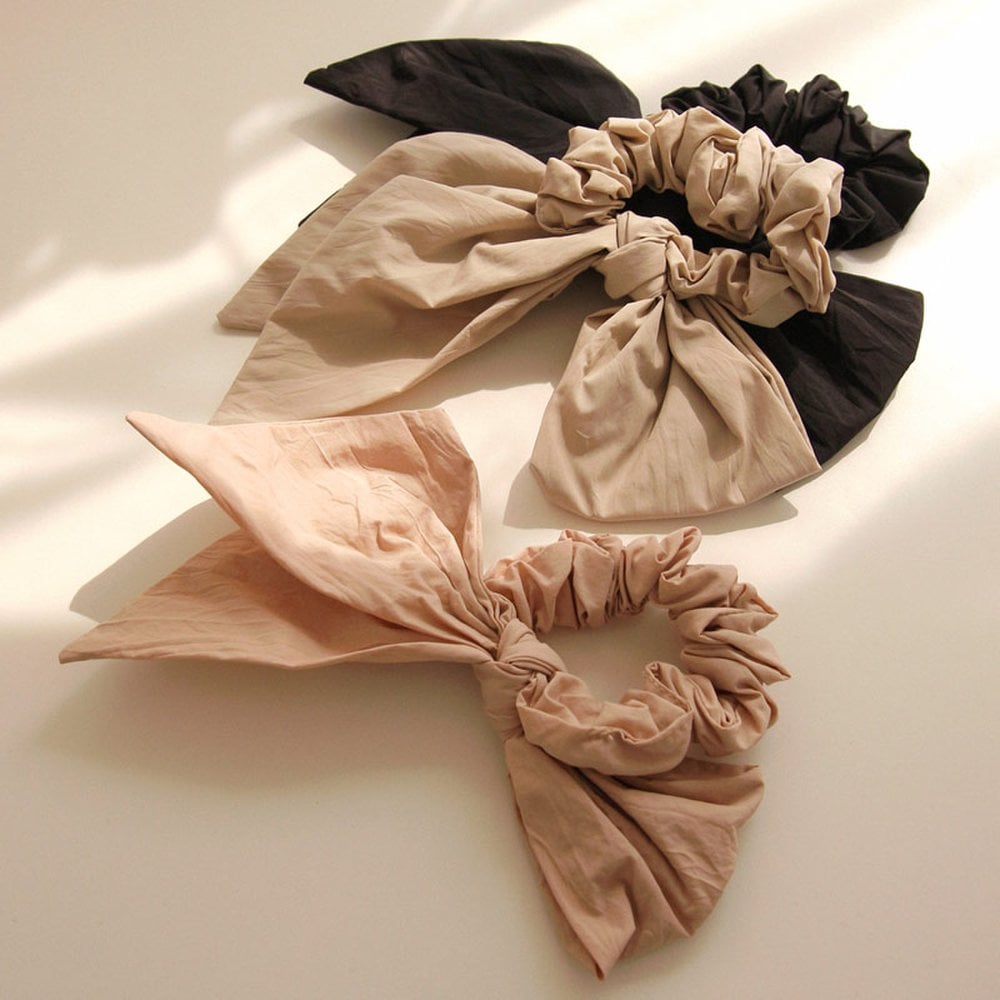 

Резинка-скранч из хлопка Jlauren H0956 black