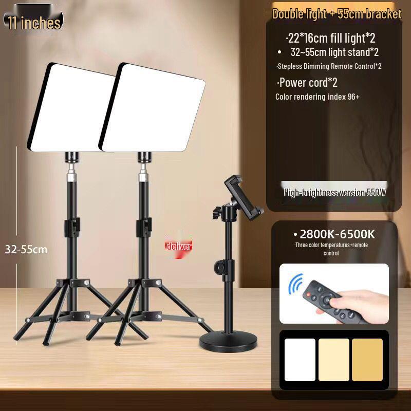 Professional Mobile Live Streaming Fill Light for Outdoor Video Shoots