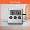Digitale Keukenthermometer Met Sonde En Alarm Voor Grillen En Bakken Koken
