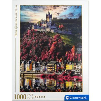 Korea Board Games Dreamy Cohem Castle Puzzle C39648, Mixed Colors, 1000 Pieces Jigsaw Puzzle, Childrens Games, Educational Toys