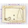 Dandie Dinmont Terrier, Hindlee Terrier - Photo frame, engraved wooden frame, a lovely gadget for the dog lover by Art-Dog