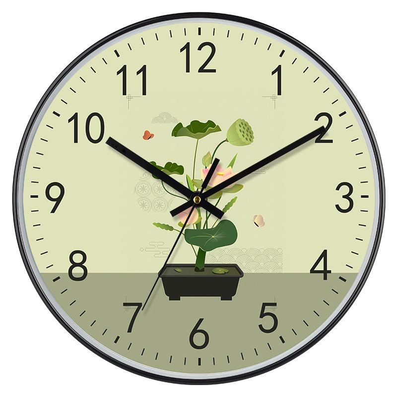12 Inch 30CM Silent Wall Clock, Creative and Fashionable, Modern Home Clock, Living Room Simple Clock