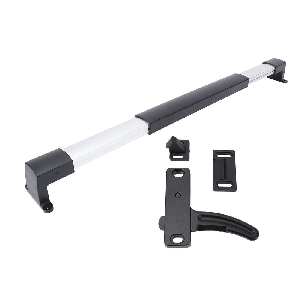 20PCS RV Screen Door Latch Black Metal Screen Door Handle Latch Replacement Kit for Camping Vehicle Motorhome Travel