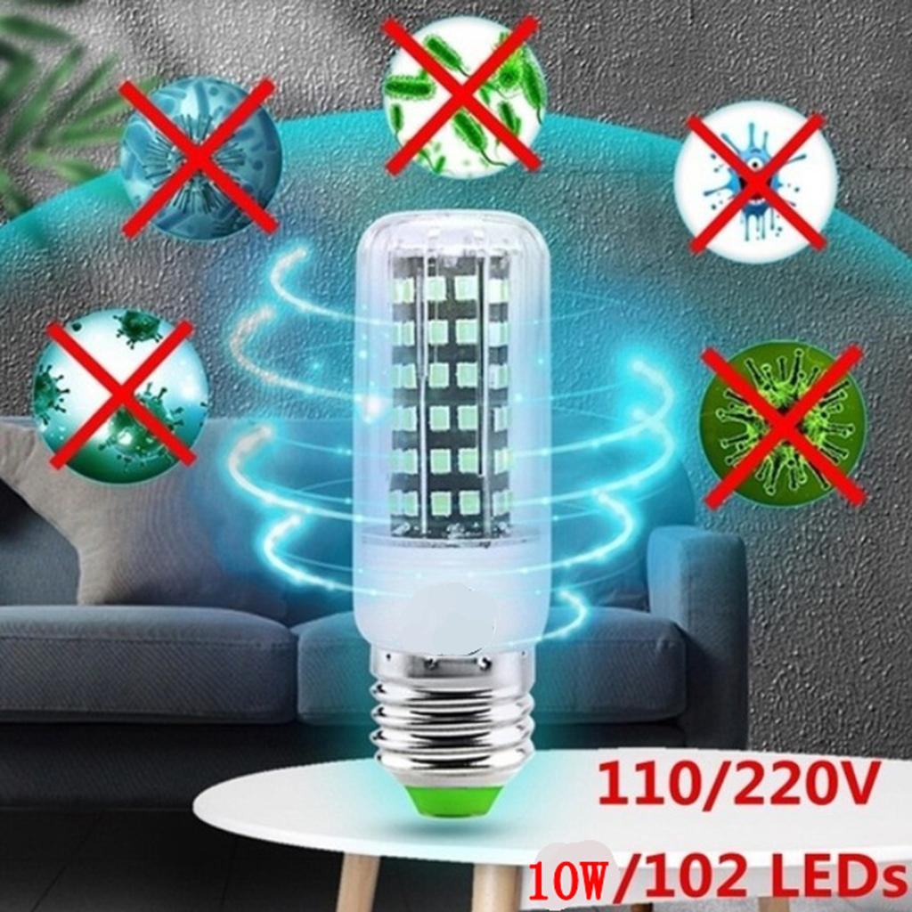 10W UVC Germicidal Lamp Lights 220V E27