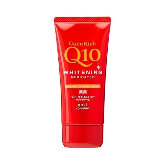 [Quasi-drug] Coenrich Medicated Whitening Hand Cream Deep Moisture Super Moist Cracked Chapped Q10 Rough Hands Non-sticky 80g