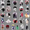 51-Piece Tokyo Ghoul Anime Graffiti Stickers for Laptop, Suitcase, Car, and Scooter.