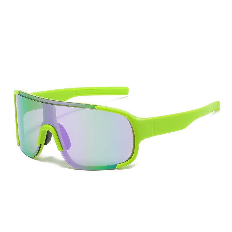 New cycling sunglasses colorful coated sunglasses sports sunglasses windproof outdoor sports glasses