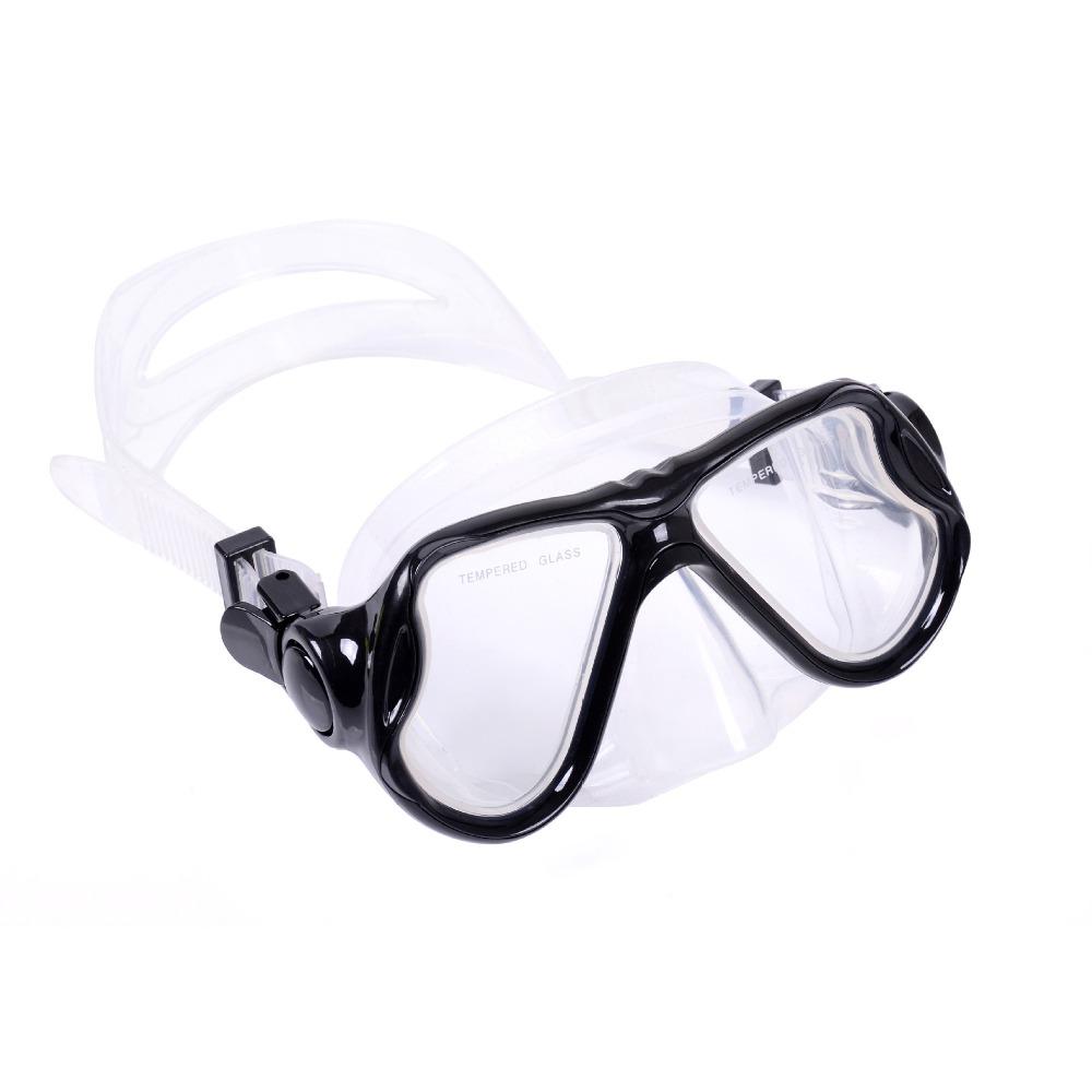 Diving goggles set snorkel with liquid silicone