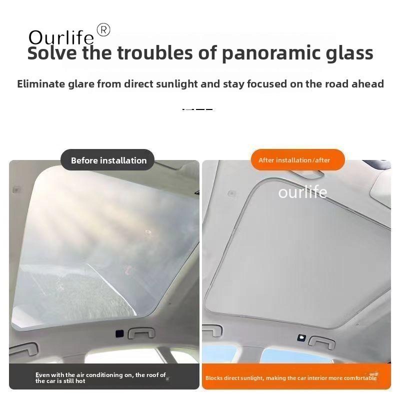 Sunroof Sunshade Fit For IM LS6 MG IM6 2026 2027 Roof Sun Protection and Insulation Interior Accessorie
