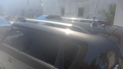 Tavan rayları KROM (katman. düğmeler.) Kia Soul II 2013-2018 için