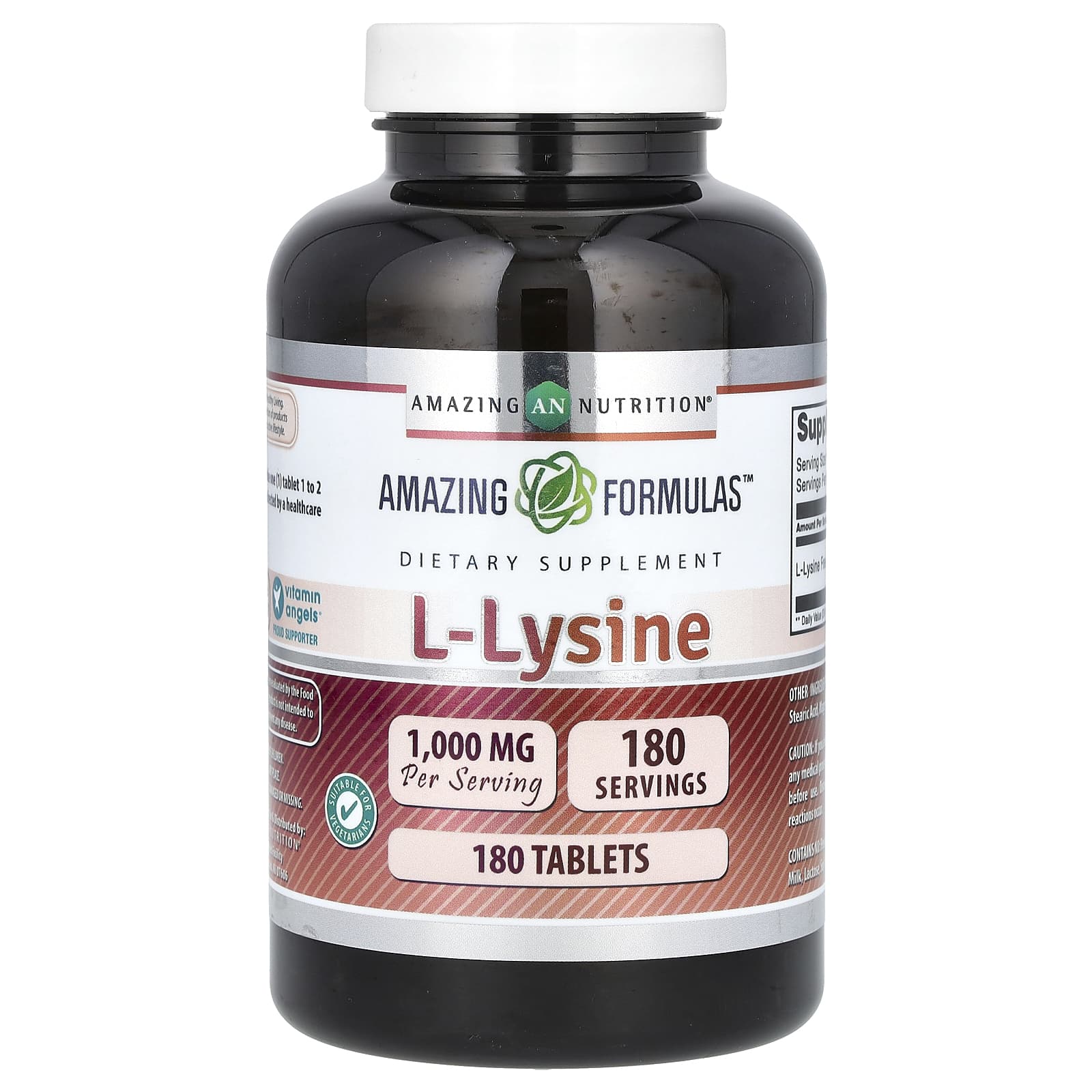 

L-Lysine, 1000Mg, 180 Tablets