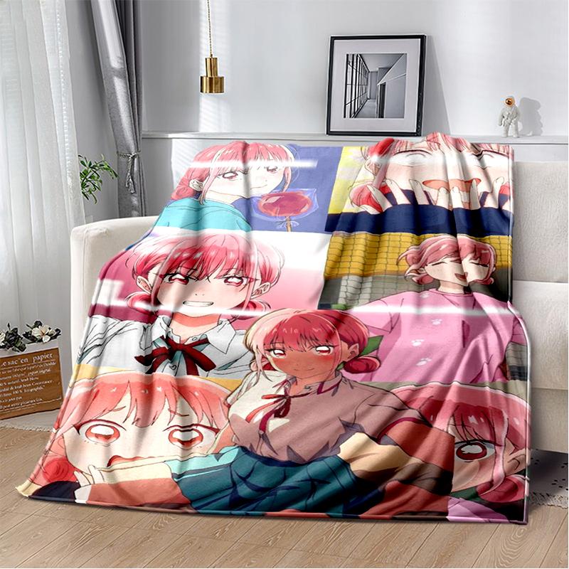 3D Cartoon Blue Box Ao No Hako Love Anime  Blanket,Soft Throw Blanket for Home Bedroom Bed Sofa Picnic Travel Office Cover Kids