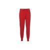Logo Loose Fit Cuffed Sweatpants Men Bottoms Red GK4519