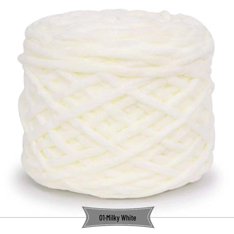 3.3 Große Eiswollknäuel für handgestrickte Häkelschuhe & zum Weben von Schals - Dicke Wolle für Damen & Herren