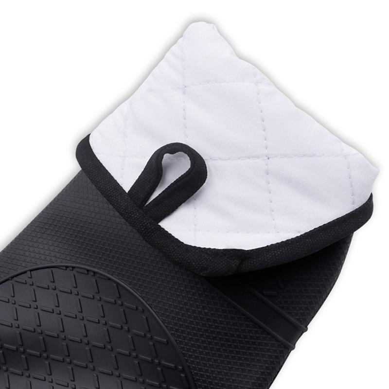 Single Oven Gloves Silicone Gloves High Temperature Resistant Anti-burn And Non-slip Kitchen Microwave Baking Dessert Tools