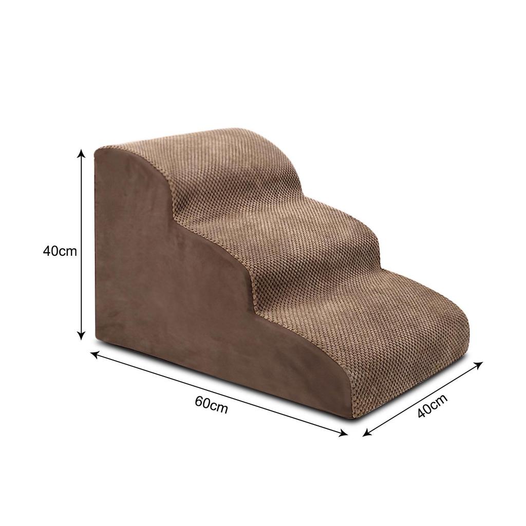 Αντιολισθητικά Σκαλοπάτια για Κατοικίδια: Πλενόμενη Σκάλα για Σκύλους και Γάτες για Δίπλα στο Κρεβάτι ή τον Καναπέ