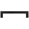 Furniture Handles 10 pcs Black 128 mm Stainless Steel