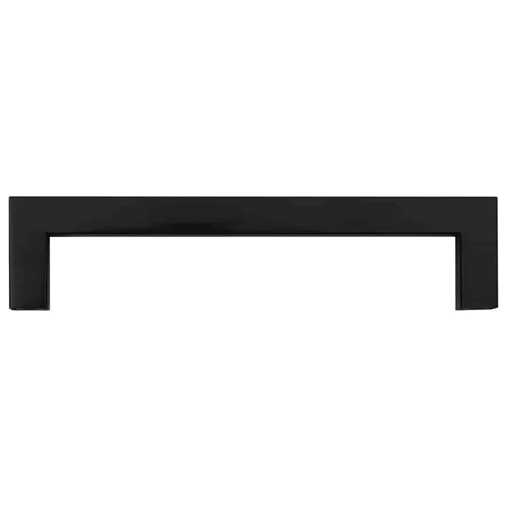 Furniture Handles 10 pcs Black 128 mm Stainless Steel