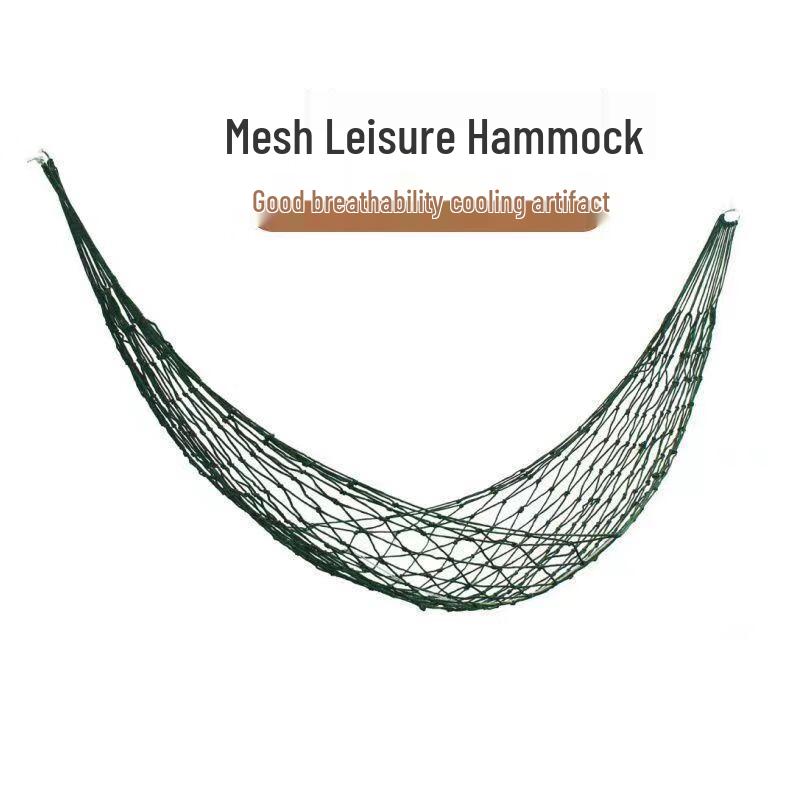 OEING Outdoor Indoor Nylon Mesh Hammock