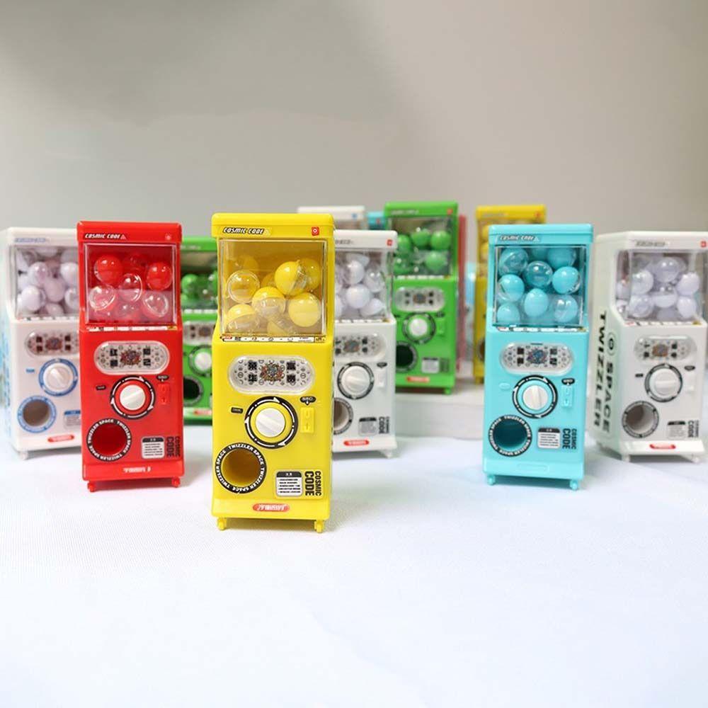 Miniaturartikel Eierdrehmaschine Schreibtischdekoration Gachapon-Maschine Kapselspielzeug Geschenk für Kinder