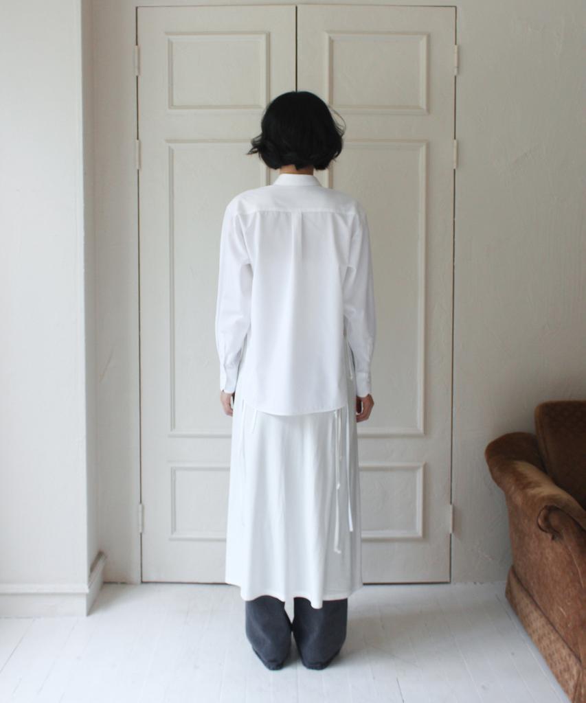 RUBATI Side Cutout Strap Shirt_White