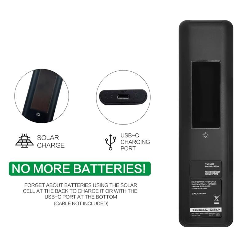 Intelligent Voice Activated Remote Control for S95C LS03D QN50 QN55 Use BN5901455A Replacement Remote Controller