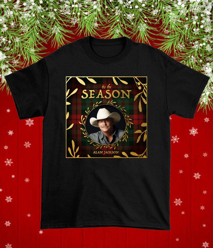 

Let It Be Christmas - Alan Jackson Christmas Shirt Gift All size S-5XL AD764 Unisex T-Shirt L