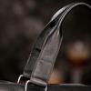 Men's Genuine Leather Laptop Briefcase 16-Inch: Spacious Cowhide Crossbody Shoulder Bag