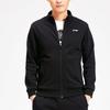 Li Ning Logo Casual Stand Collar Knitted Sports Jacket Autumn Men Jackets Black AWDR627-1