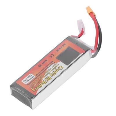 RC Lipo Battery 14.8V 60C Discharge Rate 4S XT60 Plug Connector 2800mAh Power for Remote Control Vehicles