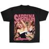 2026 Sabrina Carpenter TShirt Unisex Women Oversized Y2k Street Hip Hop Fashion Casual Cotton Short Sleeve Female Clothing Top Tee