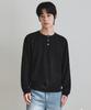 Wednesday Oasis Washable Minimalist Henley Neck Knit_Black(Wc26Kn21)