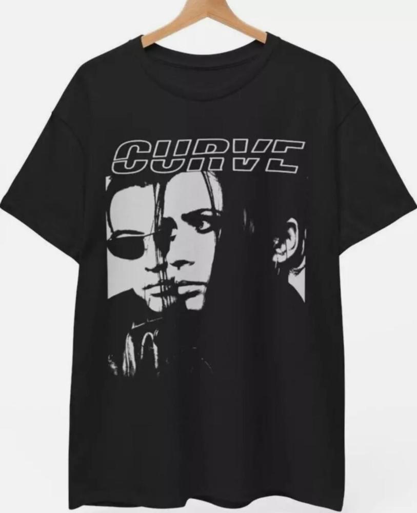 

Curve t-shirt shoegaze,Unise wbr/ x tee 4XL