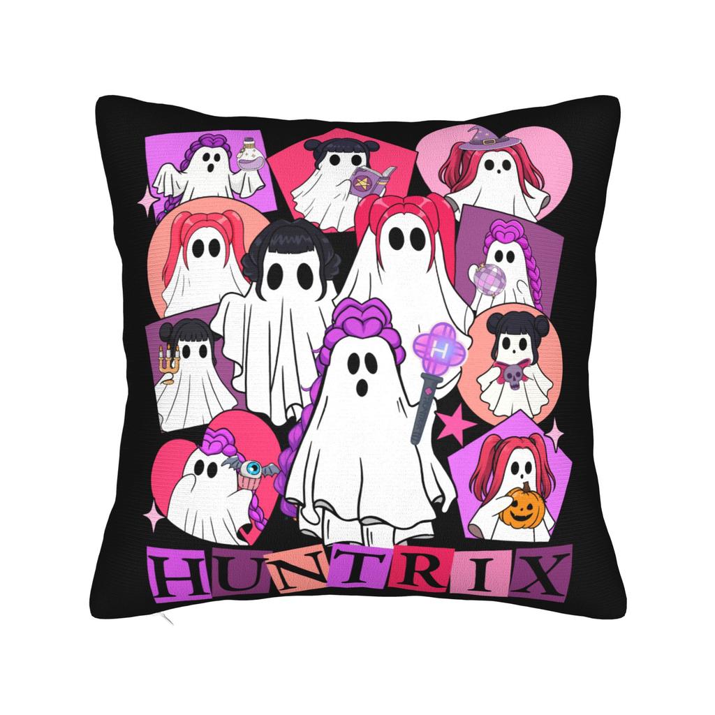 KPop Demon Hunters Huntrix Mira Witch Pillowcase Printing Polyester Cushion Cover Decorations Throw Pillow Case Cover Home