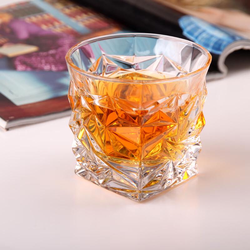 Flavinmci Ice Crack Whiskey Glasses