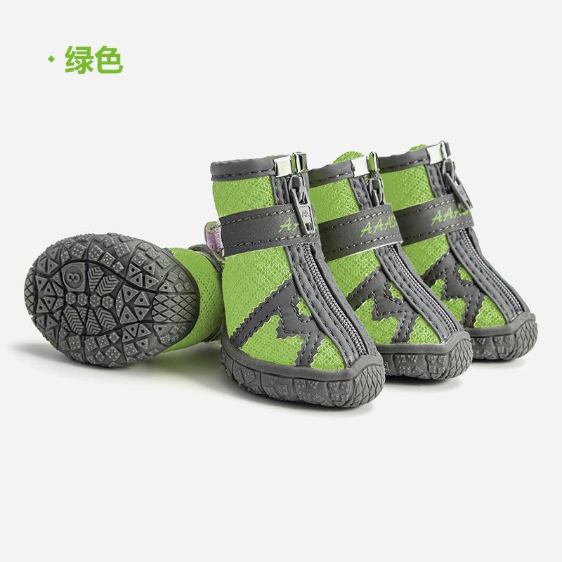 New spring and summer breathable pet shoes non-slip and wear-resistant going out anti-dirty pet foot cover pet dog shoe cover