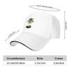 Coconut Tree Fruit Loves Baseball Cap  Unisex Women Custom DIY Trucker Hat Spring y2k Funny Outdoor Gym Sun Visor Baseball Caps