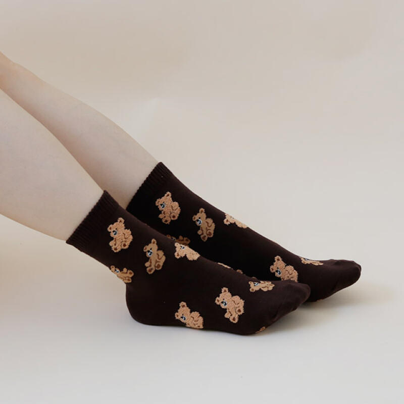 

Teddy Bear Series Women s Socks beige