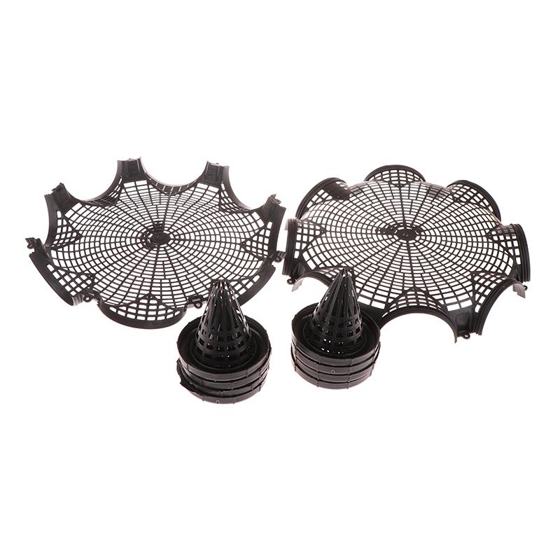 Black Fish Net Cage Fishnet Finless Eel Loach Trap Fishing Pot Durable Plastic Container Mud Cage Container Fishing Traps