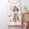 China Colored Jacquard Pure Cotton Four-Layer Gauze Bath Towel Men Women Extra-Large Adult Beach Towel Soft Absorbent
