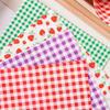 100 Pezzi Carta Oleata Carta per Avvolgere Sandwich 7 Colori Fogli di Carta Cerata Per Barbecue Picnic Festa Festival Cibo da Asporto