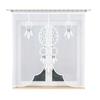 LEA - Ready-made jacquard panel - 160x160 cm - white