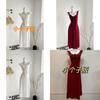 Abstract Modal Fabric Slip Dress With Adjustable Straps For Casual Summer Wear