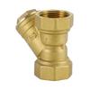 1" Female NPT Brass Y Strainer For Fire Alarm Lines and Plumbing