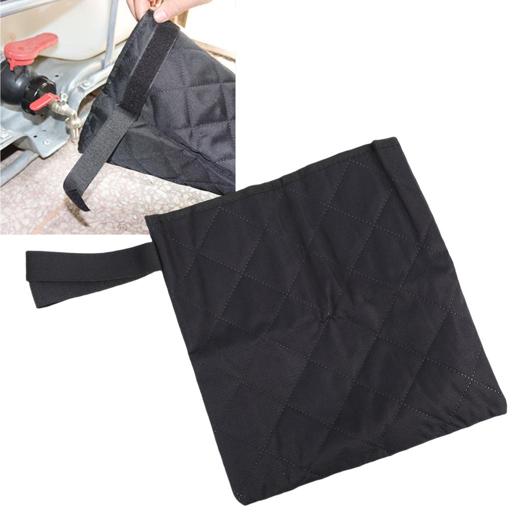 Winter Faucet Cover Sock Double Layer Oxford Fabric Waterproofing Coated Insulated Spigot Cover