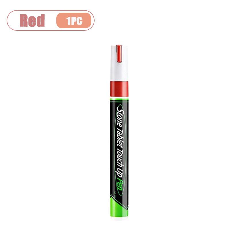 Tombstone Lettering Repair Paint Pen for Grave Marker Metal Stone High Heat Resistant Waterproof Fade Proof Outdoor Use