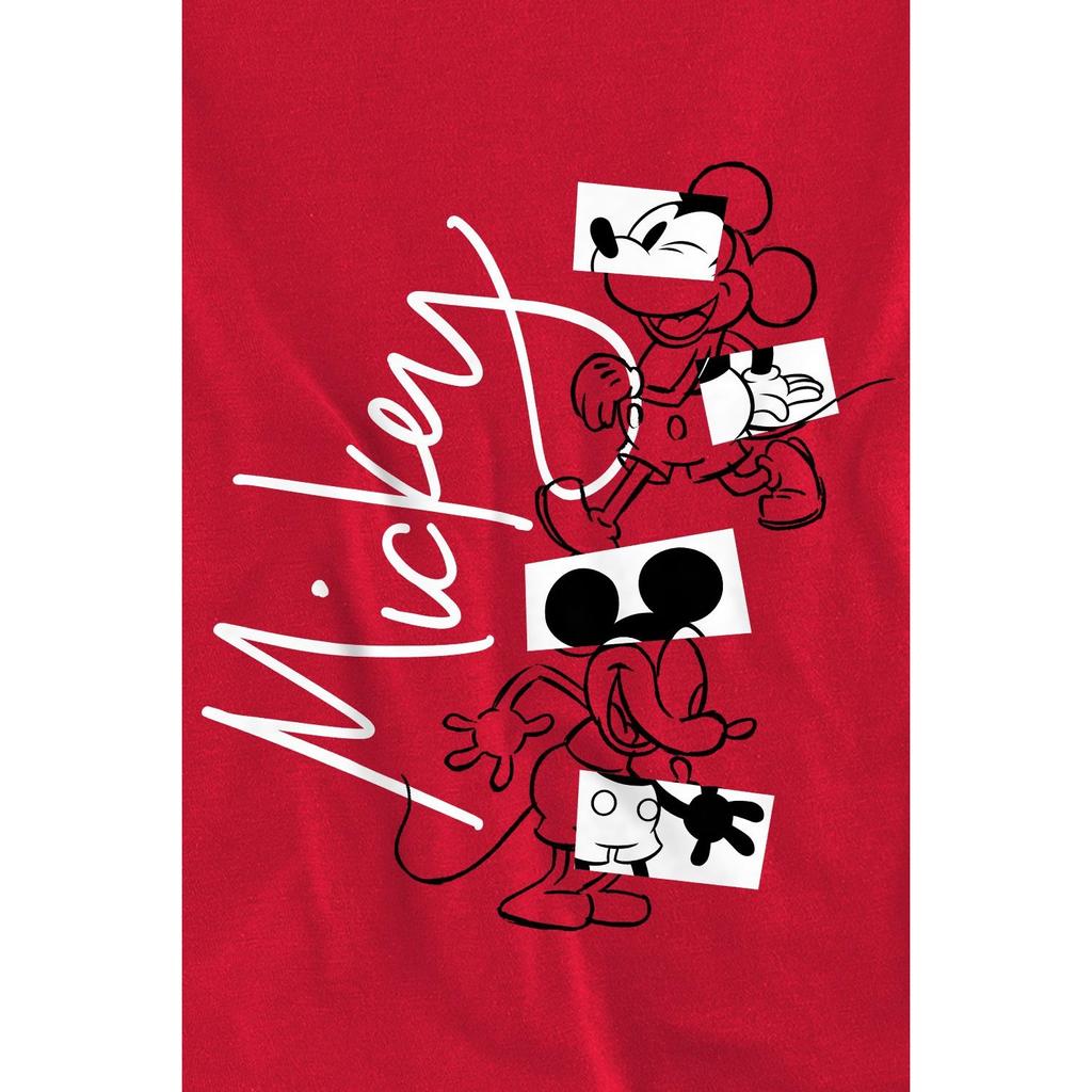 Disney Unisex Adult Mickey Mouse Geometric Shapes Sweatshirt