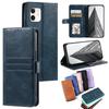 Cover for iPhone 12 Mini Retro PU Leather Flip Wallet Phone Case Multi Card Slots