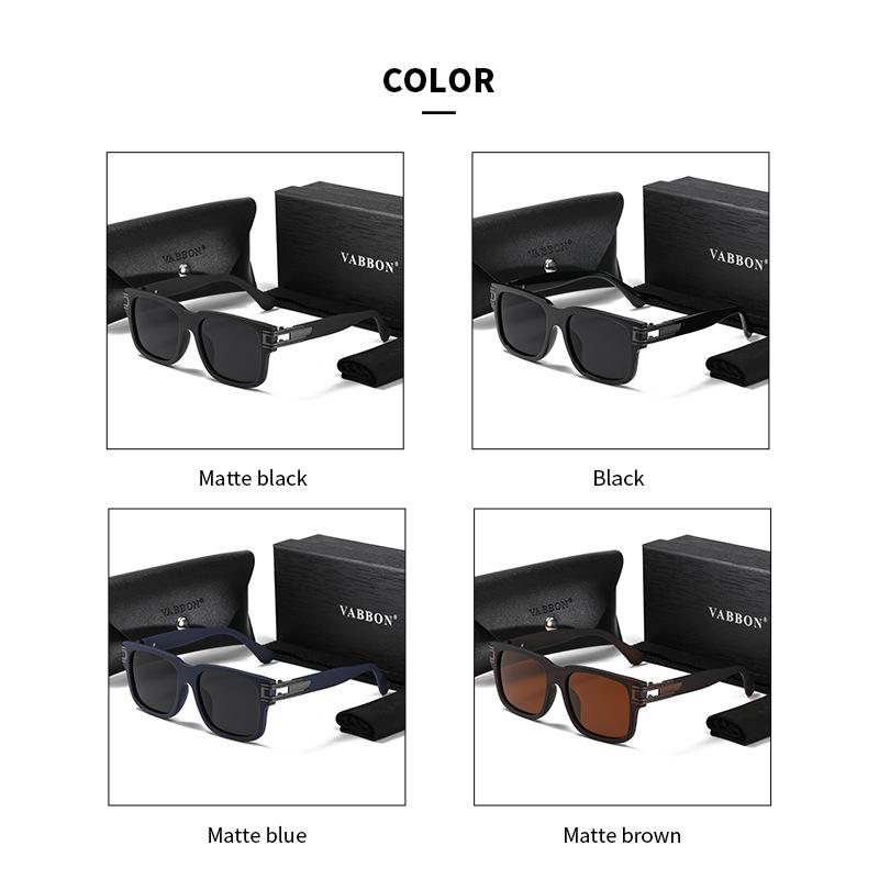 Luxury  Polarized Sunglasses Men Driving Shades Retro UV400 Mirror Square Sun Glasses for Men Summer Mirror Square Glasses